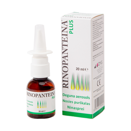 Rinopanteina Plus nosies purškalas 20ml