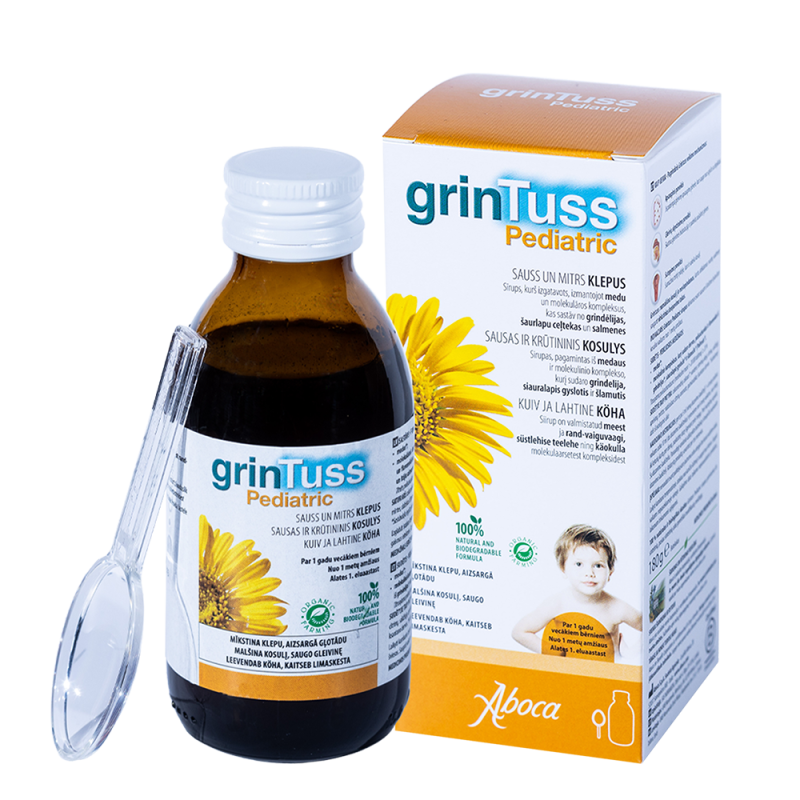 GrinTuss Pediatric sirupas...