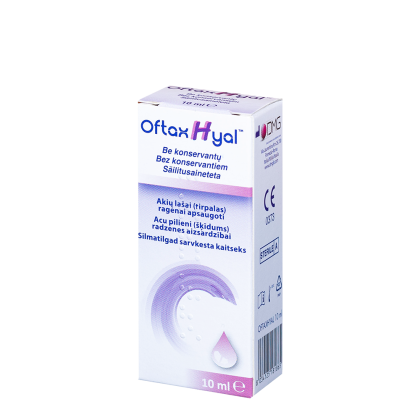 Oftaxhyal® akių lašai (tirpalas) 10 ml