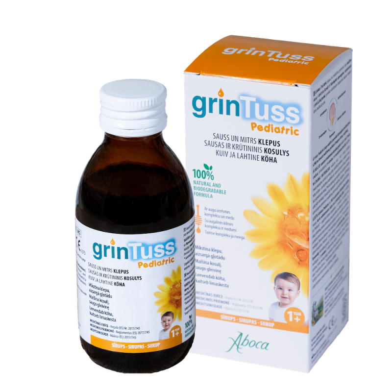 GrinTuss Pediatric sirupas...