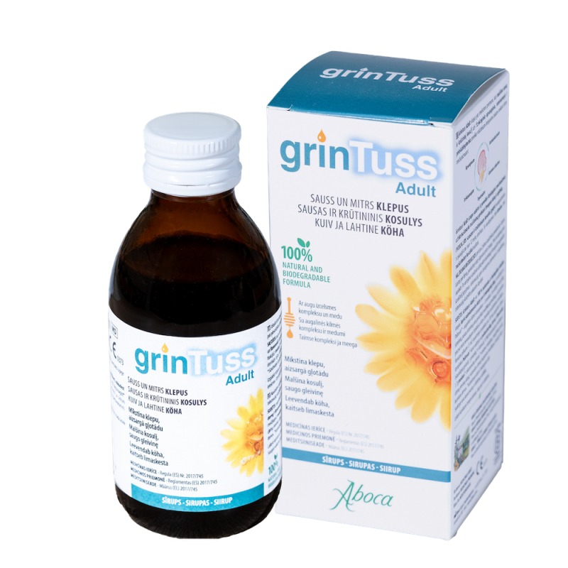 GrinTuss Adult sirupas 180 g