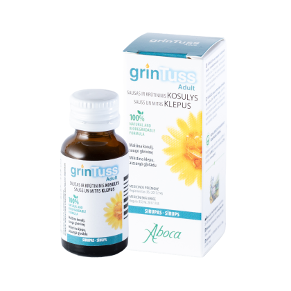 GrinTuss Adult sirupas 10 ml (mėginukas)
