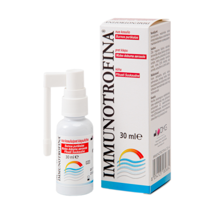 Immunotrofina® purškalas kosuliui 30 ml