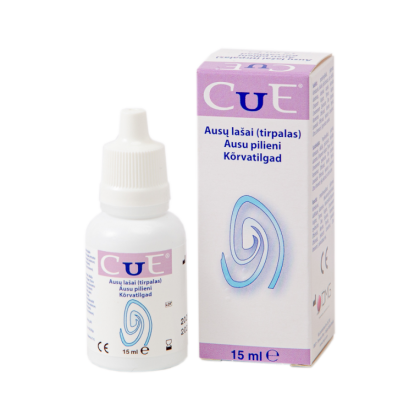 Cue® ausų lašai 15 ml